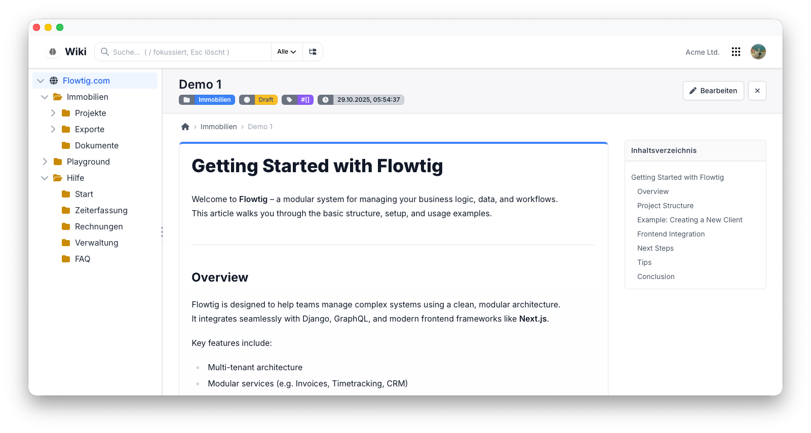 Wiki Overview